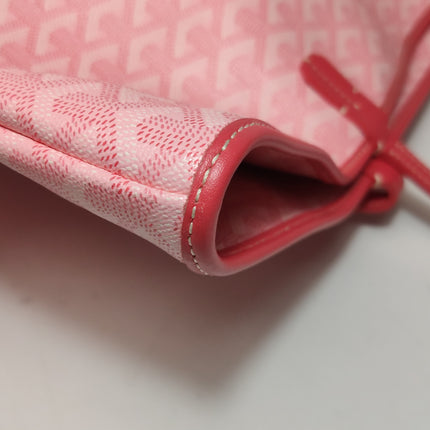 Goyard Artois Tote PM Medium Pink With Zipper and Reinforced Corners 2018