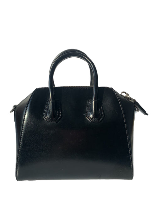 Sold Givenchy Antigona Mini Black Patent Leather With Strap