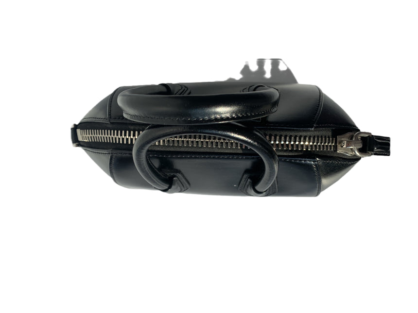 Sold Givenchy Antigona Mini Black Patent Leather With Strap