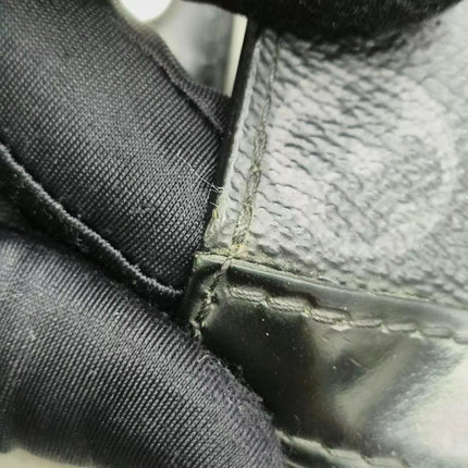 Louis Vuitton Voyage Clutch Black Monogram Men's