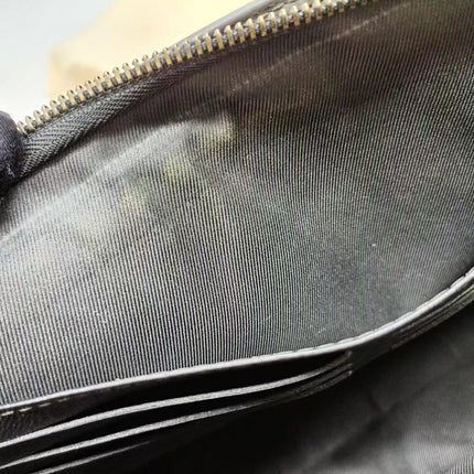 Louis Vuitton Voyage Clutch Black Monogram Men's