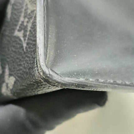 Louis Vuitton Voyage Clutch Black Monogram Men's