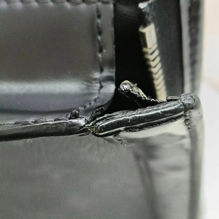 Louis Vuitton Voyage Clutch Black Monogram Men's