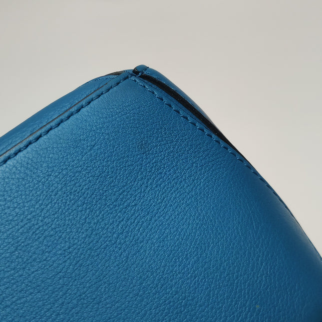 Loewe x Spirited Away Studio Ghibli Collection Puzzle Small Blue Crossbody Bag