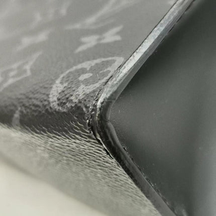 Louis Vuitton Voyage Clutch Black Monogram Men's