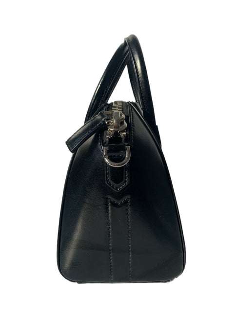 Sold Givenchy Antigona Mini Black Patent Leather With Strap