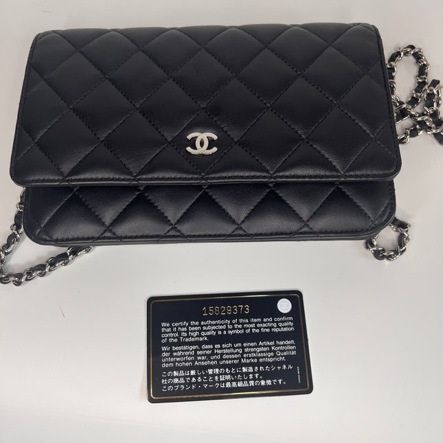 Sold Chanel Wallet On Chains WOC Timeless/ Classic Black