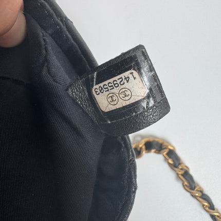 Chanel Classic Flap Super Mini Valentine's Special Black Lambskin Nautical Charms