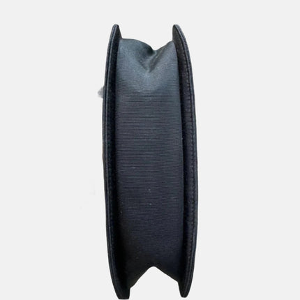 Gucci Bamboo 1947 Night Super Mini Black Nylon Evening Bag with Original Chain