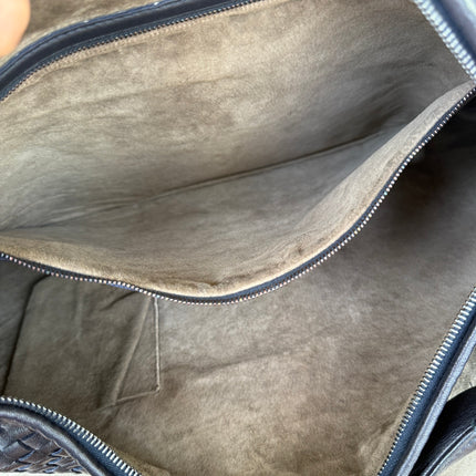 Bottega Veneta Veneta Hobo Maxi Black Tiny Fringes Leather 51cm