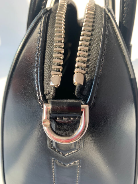 Sold Givenchy Antigona Mini Black Patent Leather With Strap