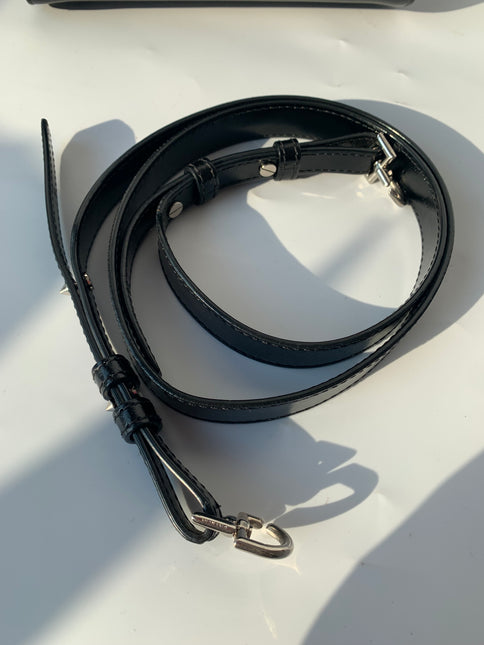 Sold Givenchy Antigona Mini Black Patent Leather With Strap