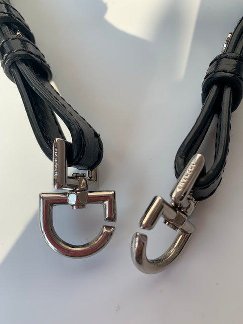 Sold Givenchy Antigona Mini Black Patent Leather With Strap