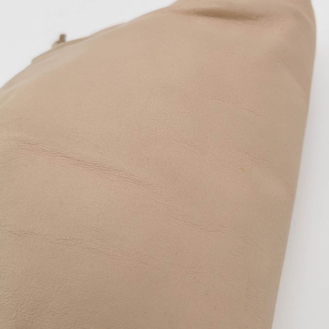 Sold Bottega Veneta Pouch Mini Beige Nude Color Leather