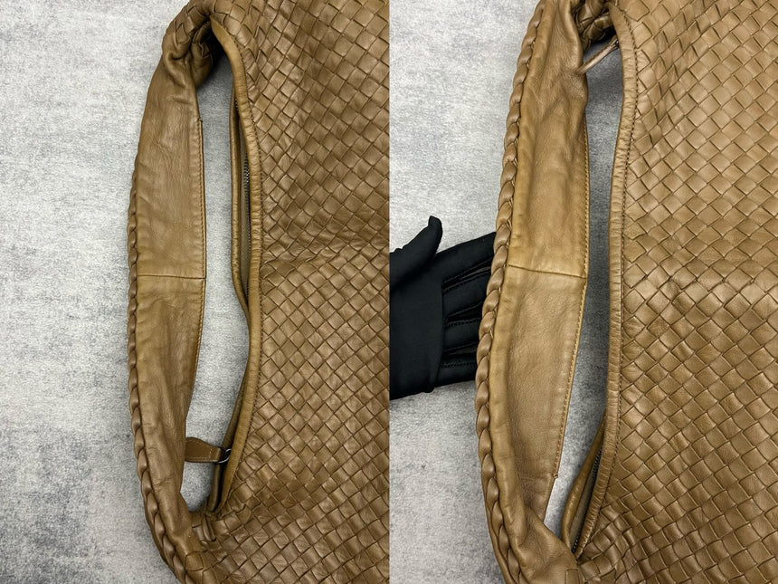 Bottega Veneta Veneta Hobo Maxi Milk Chocolate Brown Leather 52cm