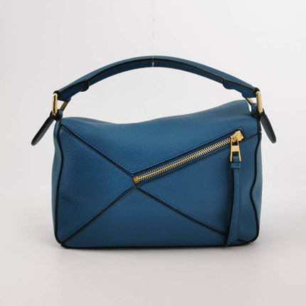 Loewe x Spirited Away Studio Ghibli Collection Puzzle Small Blue Crossbody Bag