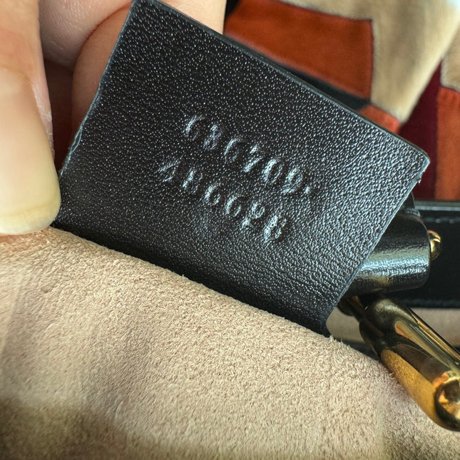 Gucci Jackie 1961 Black Leather Bag Small Piston Lock