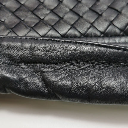 Bottega Veneta Hobo Maxi Midnight Navy Black leather 50cm