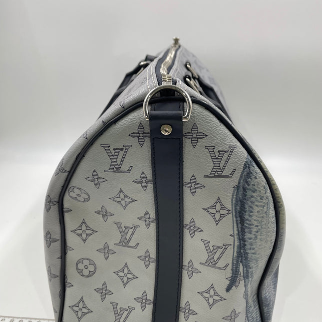 Louis Vuitton x Chapman Brothers Keepall 45 Bandouliere Lion Elephant