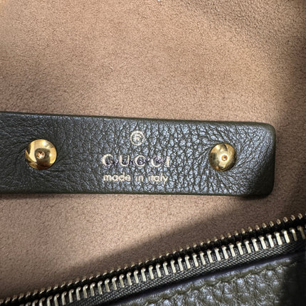 Gucci Softbit Maxi Shoulder Bag Olive Green Calfskin Leather 2024