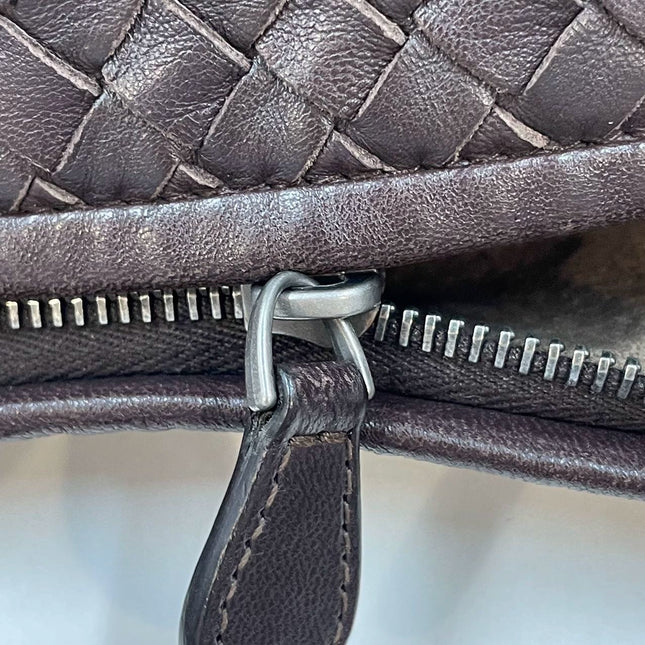Sold Bottega Veneta Hobo Bag Large Dark Chocolate Brown Lambskin leather 51cm