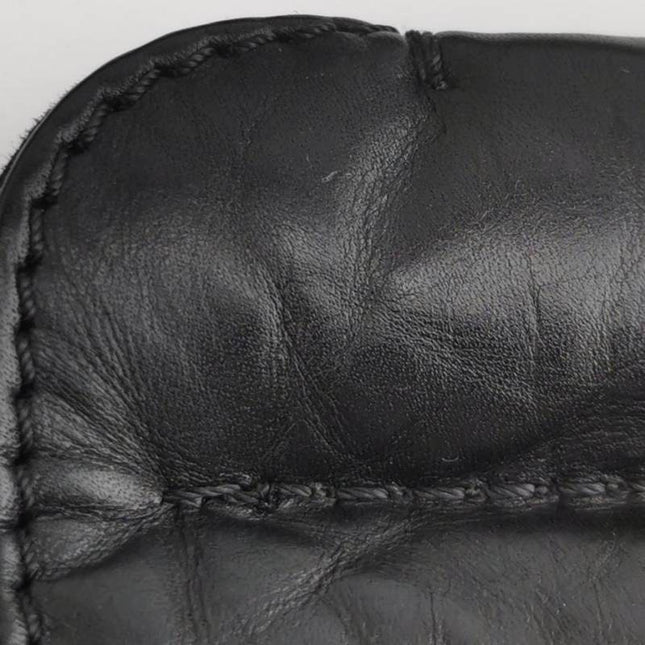 Sold Chanel Black Calfskin Fur Mademoiselle Lock 2way Tote, 2010