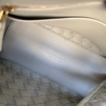 Bottega Veneta Small Andiamo Travertine Handbag