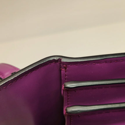 Bvlgari Serpenti Forever Small Leather Top Handle Crossbody Bag Pink