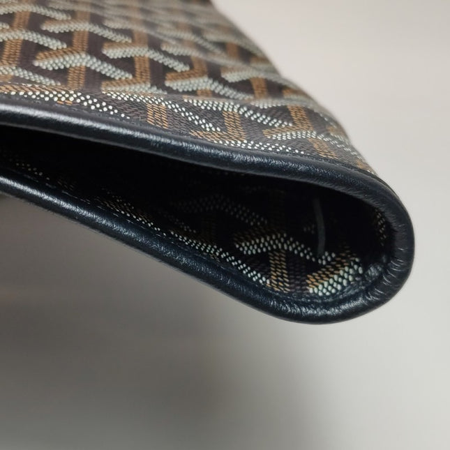 Goyard Artois GM Large Black French Bulldog Reinforced Corners and Zipper