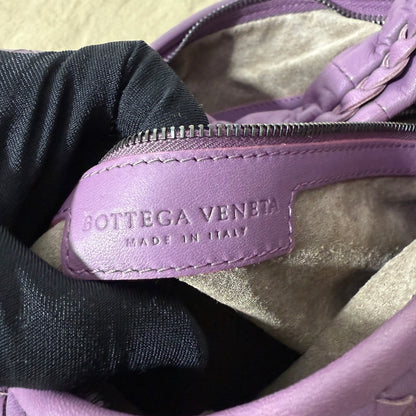 Bottega Veneta Hobo Bag Lambskin leather Lilac Lavender Purple Medium 47cm