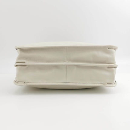 Sold Gucci 1955 Horsebit Chain Tote Leather White