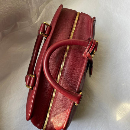 Loewe Amazona 28 in Red Leather Dragon Special Edition