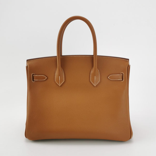 Hermes Birkin 30 Epsom Leather 37 Gold Gold Hardware 2009