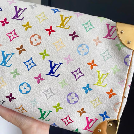 Louis Vuitton x Takashi Murakami Speedy 40 White Multicolor