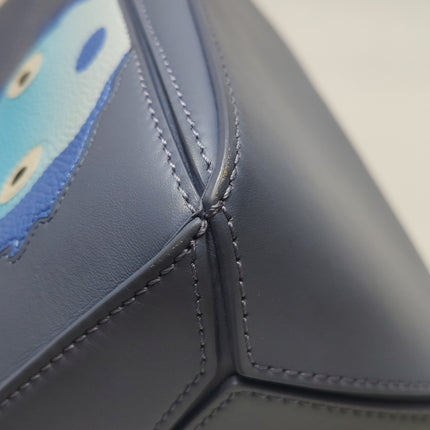 Loewe x Howl's Moving Castle Studio Ghibli Puzzle Calcifer Small Misty Blue