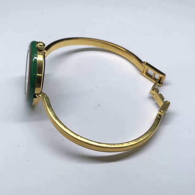 Gucci Play Watch Rainbow Interchangable Ceramic Bazel Bangle Watch 12 Colors