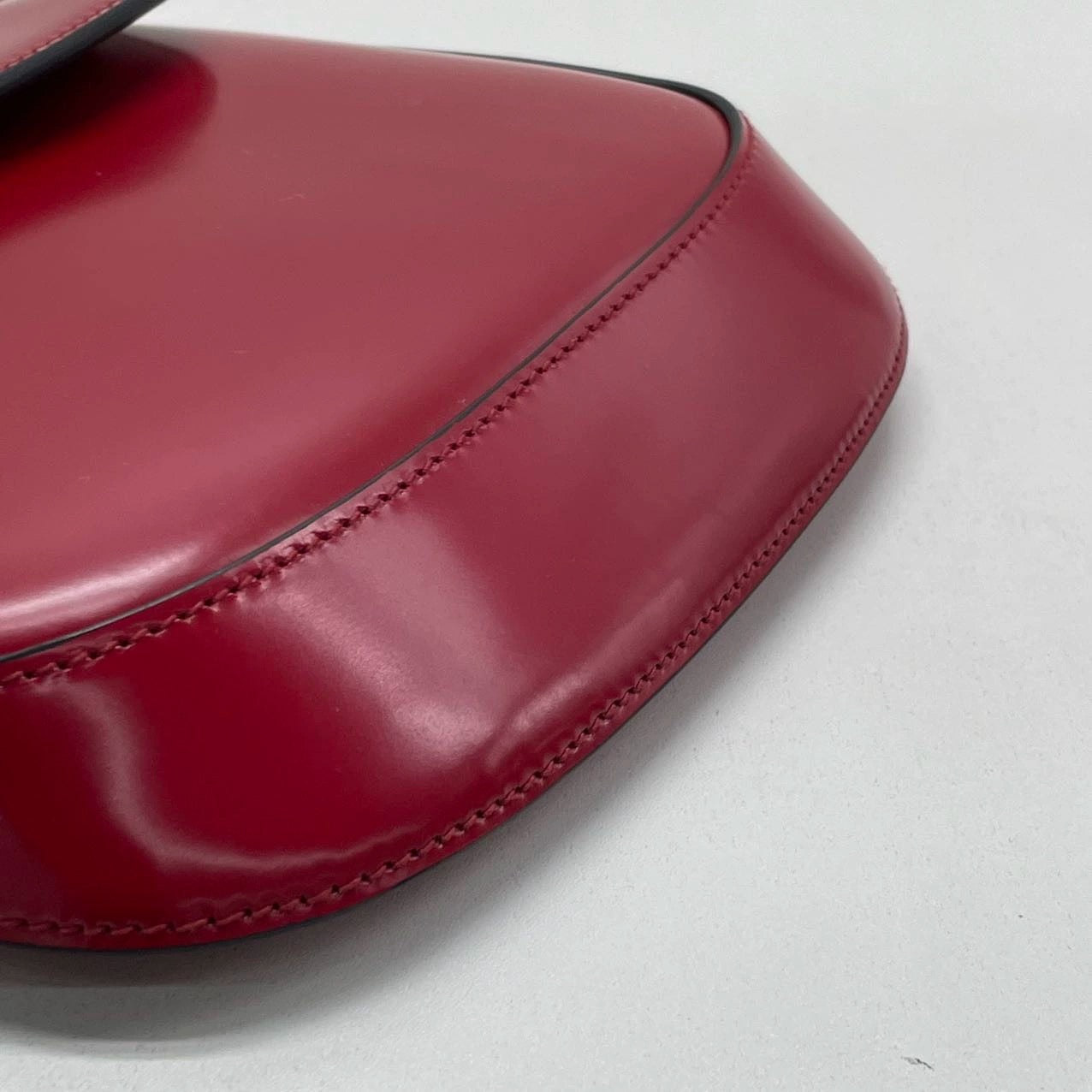 Prada Cleo Flap Red Leather Mini Shoulder bag