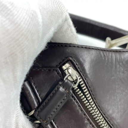 Sac à main Dior Corset en cuir noir et dentelle, avec ferrures argentées