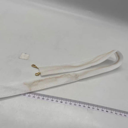 Fendi Nano Baguette Charm Red Sequins Satin Interior Chain Strap