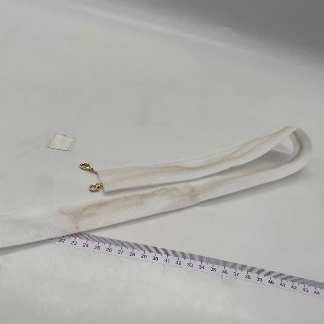 Fendi Nano Baguette Charm Red Sequins Satin Interior Chain Strap