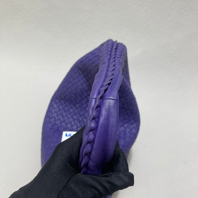 Sold Bottega Veneta Hobo Bag Large Leather Purple 47cm
