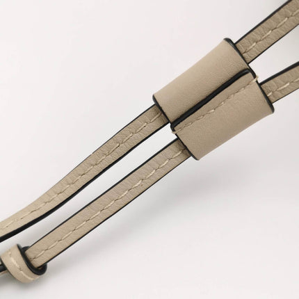 Sold Loewe Hammock Mini Beige Calfskin Leather Top Handle Crossbody Bag