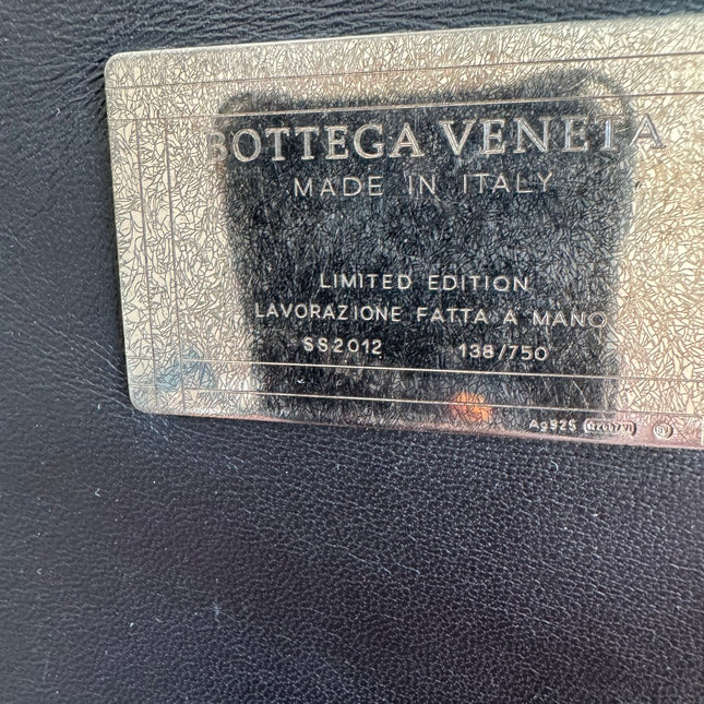Sold Bottega Veneta Cabat Large Intreccio Leather Tote Bag Black 40cm