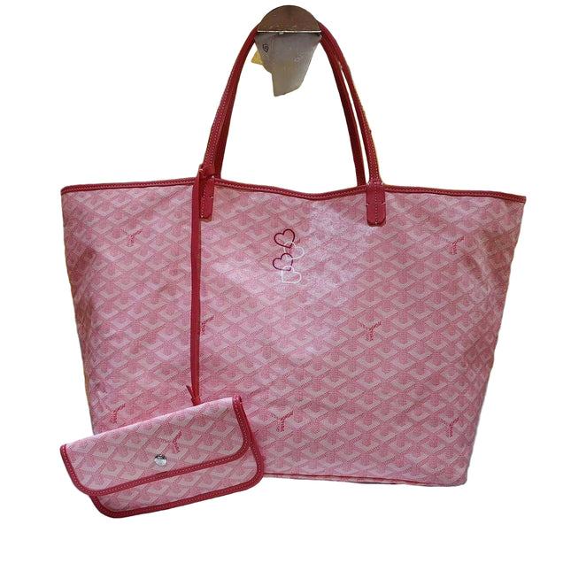 Goyard Special Edition Pink Saint Louis GM Large Tote 2018-Luxbags