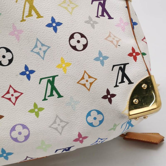 Louis Vuitton x Takashi Murakami Speedy 30 Lock White Multicolor