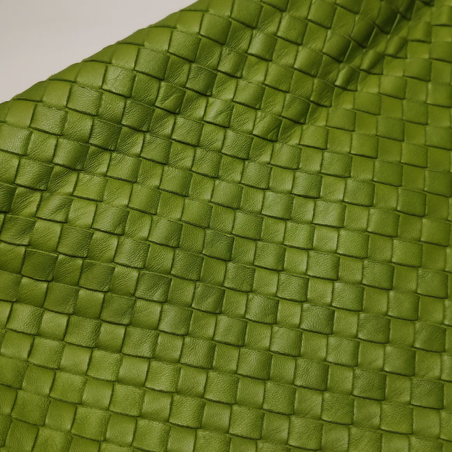 Bottega Veneta Garda Avocado Green Intrecciato Nappa Leather Large 33cm
