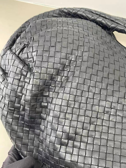 Bottega Veneta Belly Hobo Intrecciato Leather Black Large 55cm