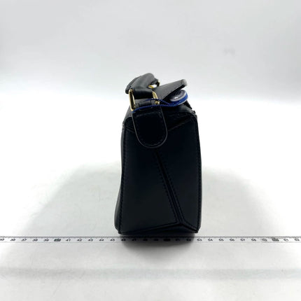 Loewe x Howl's Moving Castle Studio Ghibli Collection Puzzle Calcifer Mini Black Crossbody Bag