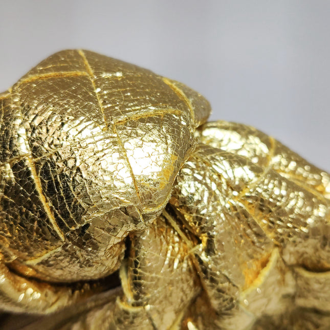 Bottega Veneta Jodie Mini Gold Leather Rare