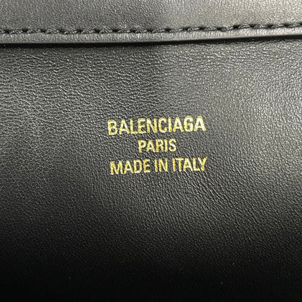 Balenciaga Rodeo Large Black Calfskin Leather Two Way Bag